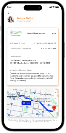 screenshot of ankoora app