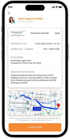 screenshot of ankoora app